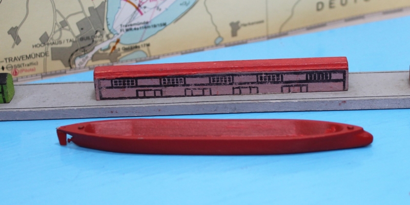 Unterwasserschiff für Frachter "Charlotte Kögel" (1 St.) D 1973 Hansa S 319-1